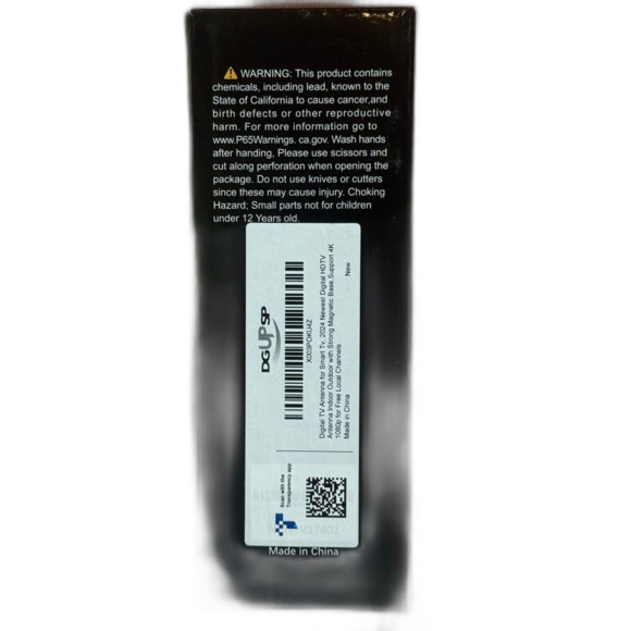 New in Sealed Box DG UP SP 4K Portable TV Antenna Indoor Outdoor HDTV - Picture 3 of 5